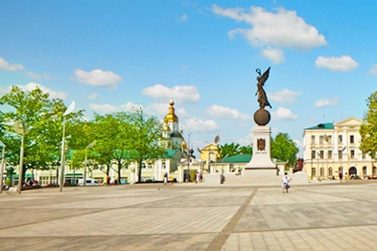 Modern Luxury Studio In The Center Of Kharkiv At Konstitutsii Square Kültér fotó